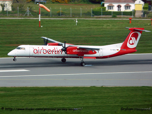 D-ABQI De Havilland Canada DHC-8-402 by Jersey Airport Photography