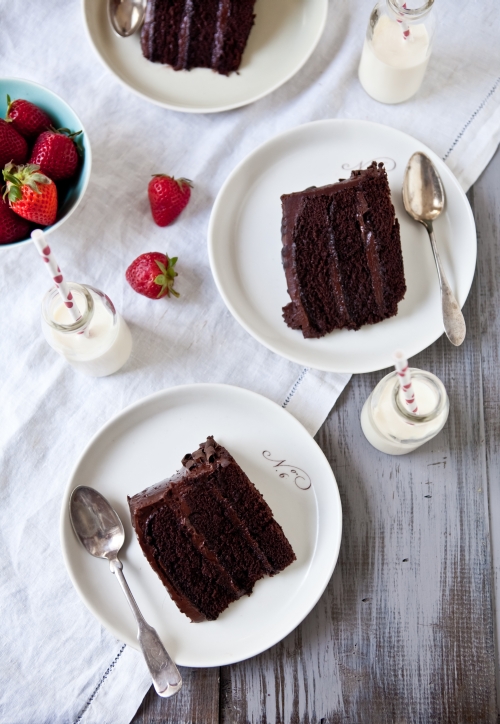 Double Trouble Chocolate Cake