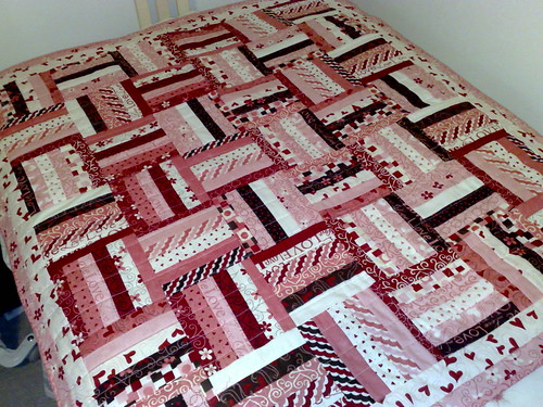 Love Heart Quilt by Duck Tales