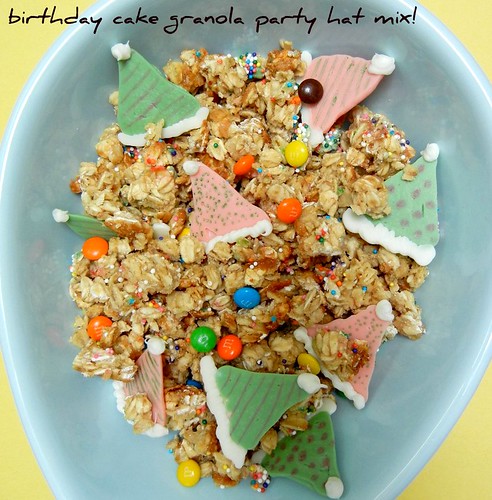 birthday cake granola