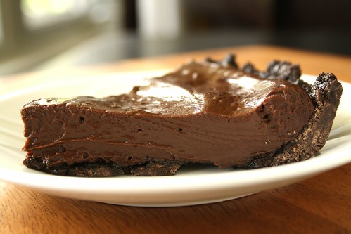 My Budget Version of Cooking Light's Rich Chocolate Pudding Pie