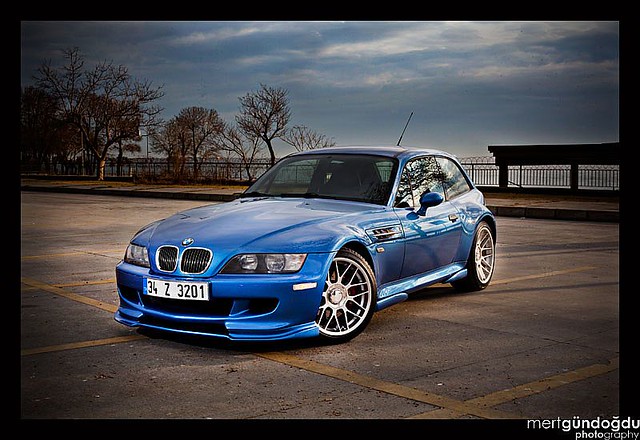 Estoril Blue BMW M Coupe