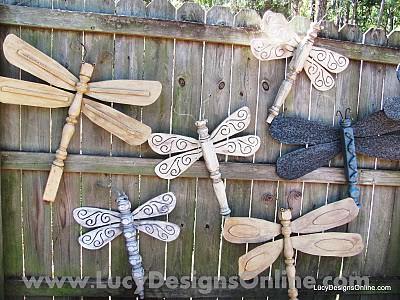 Table Leg Dragonflies 