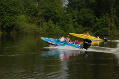 Racing Boats on the Savannah River