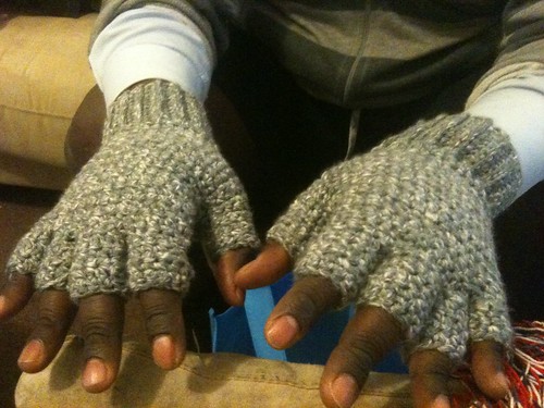 Hubby's Half Finger Gloves