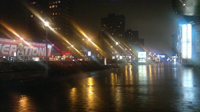 Rainy nights in Moscow