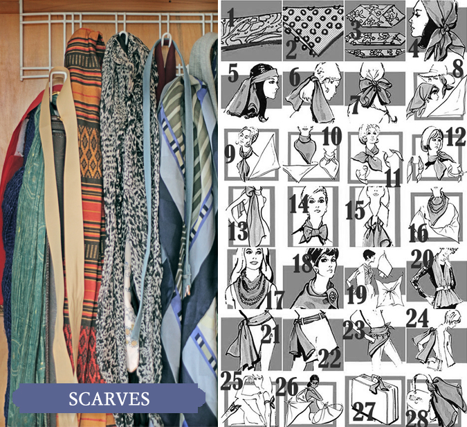 Classic Series on Jenna Sauers of Jezebel on her collection of vintage Scarves