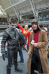 Kapow! Comic Con : Cosplay - Eric Draven The Crow & Gambit by Craig Grobler