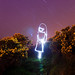 Being In The Universe (White Witch Light Painting), Dorset