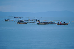 Fishingboats, Gisenye, Lake Kivu, Rwanda