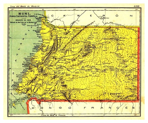 009-Muni-Guinea Continental Española-Atlas De Geografía- Astronómica, Física, Política Y Descriptiva 1908- Juan G. Artero