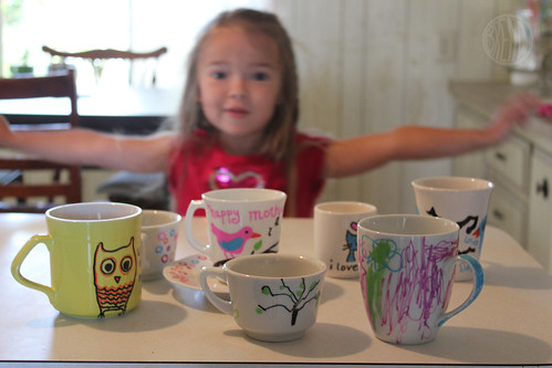Mother's day cups craft
