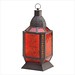 38372 Amber Square Moroccan Lantern