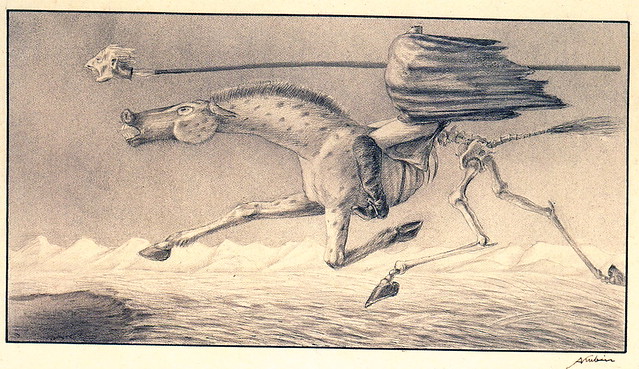 Alfred Kubin - Starvation (Famine), ca. 1901