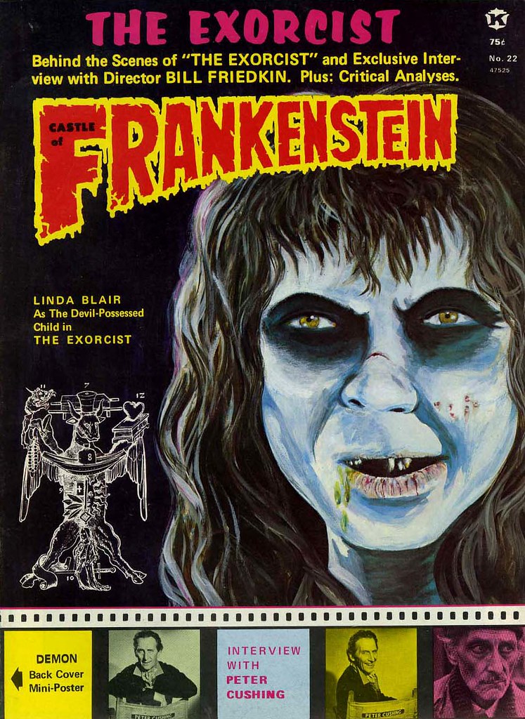 Castle Of Frankenstein, Issue 22 (1974) Cover Art by Bhob Stewart