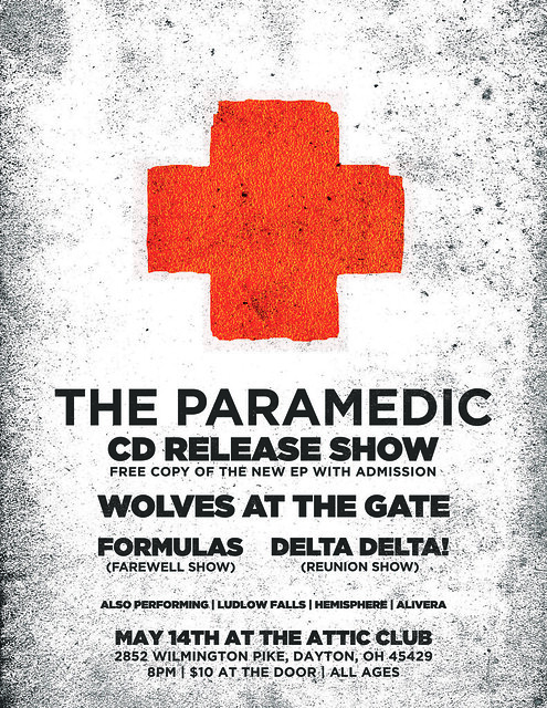 The Paramedic CD Release (Alternate Flier)
