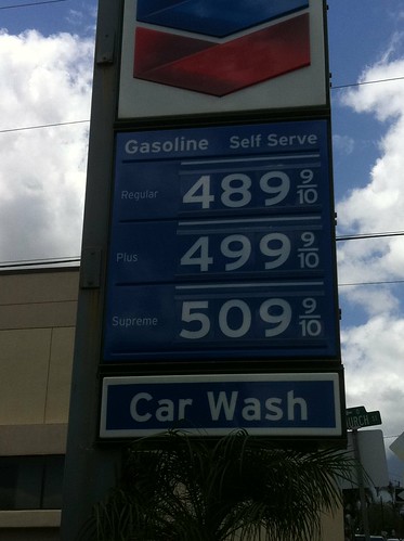 hawaii gas prices 2011. Gas prices on Maui