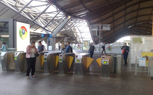 POTD: Gates left open and unattended at Southern Cross