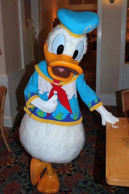 Meeting Donald Duck