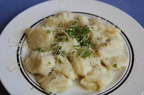 Gnocchi with Butter and Parmigano-Reggiano