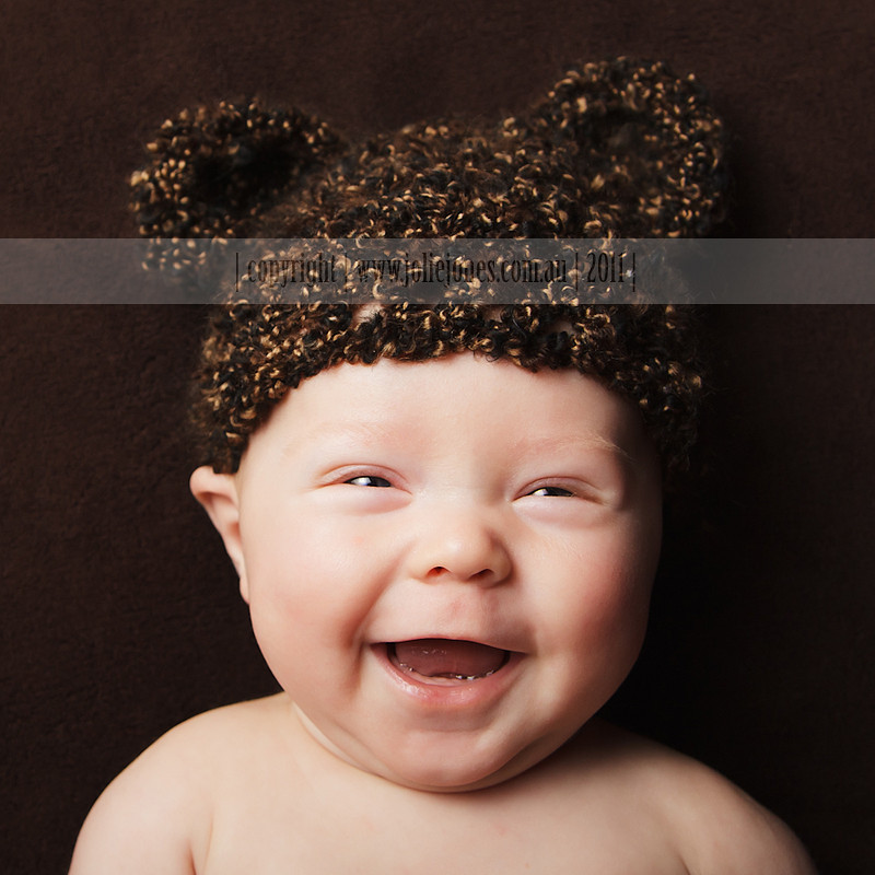 canberra baby photo bear hat