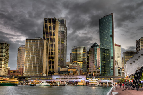 Circular Quay Sydney by Glen Adamson