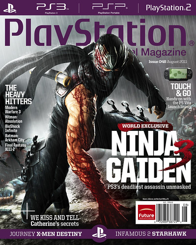PlayStation: The Official Magazine: August 2011: Ninja Gaiden 3