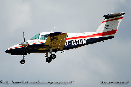 G-GDMW Beech 76 Duchess by Jersey Airport Photography