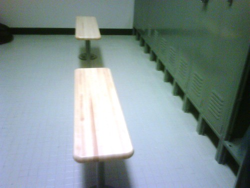 Locker Room  Benches 210 West 29th St NYC by Gale's Industrial Supply