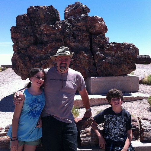 We were SO impressed with Petrified Forest National Park.  We listened to a great talk by Ranger Jack Pickett.  He clearly used to teach high school and had a deep love for his subject area!