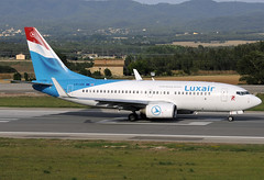Luxair B737-7C9 LX-LGQ GRO 21/06/2011