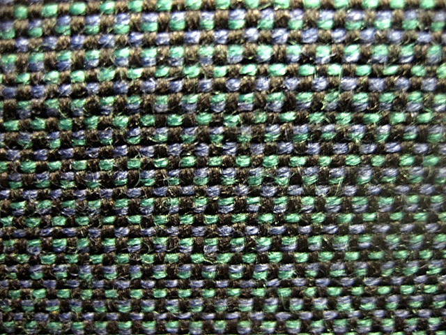 BART Seat Fabric Macro