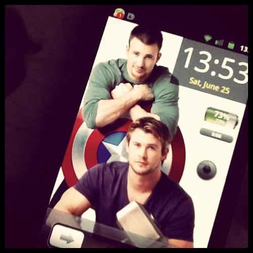 My Nexus S lockscreen