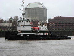 The tugboat Dana Cruz