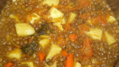 Lentil Stew With Sweet Potatoes