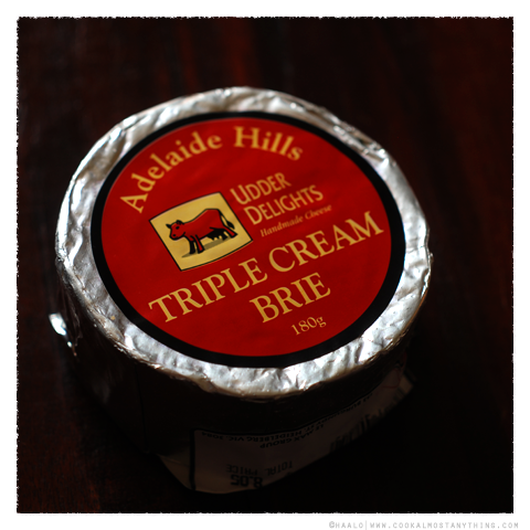 Udder Delights Triple Cream Brie© by Haalo