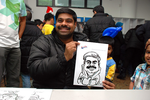 Caricature live sketching for Snow City - Day 8 - 10