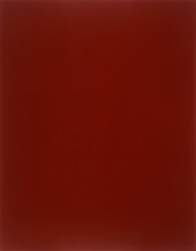  Blood Red Mirror by Gerhard Richter