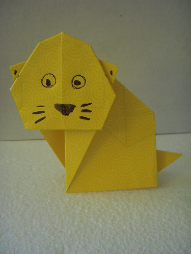 Origami #17: Kitty