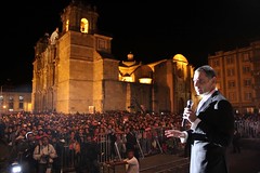 Gabino Cué, Concierto Musical-Alameda de León, Oaxaca