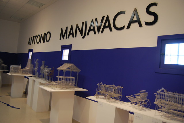 Maquetas de alambre de Antonio Manjavacas