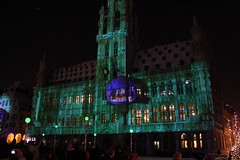 Christmas lights at Grand Place, Brussels