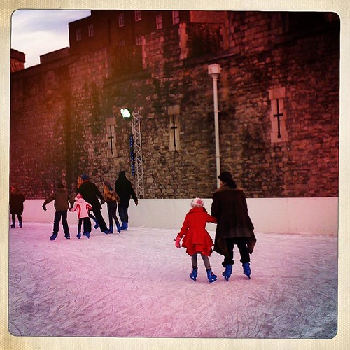 Christmas Eve Ice Skating at Tower London
