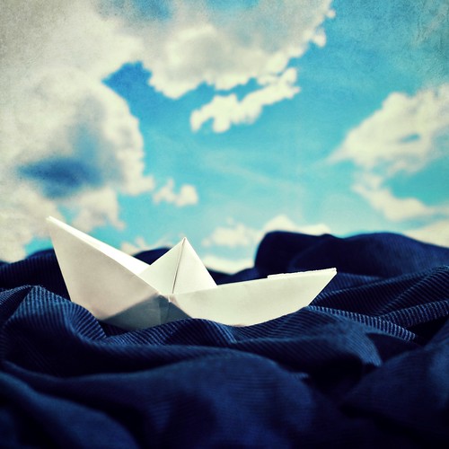 The tide is out, the moon is high, we're sailing..
