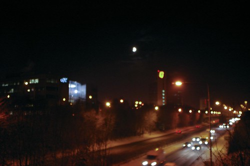 Lunar Eclipse over M50 in Dublin