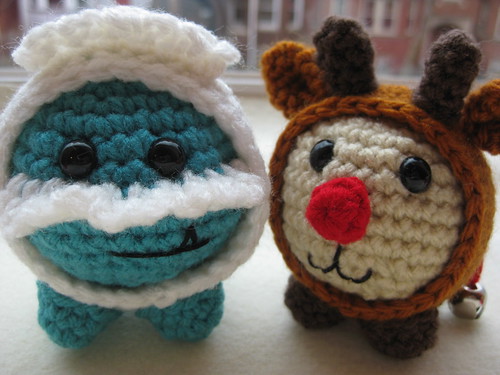 Baby Rudolph and Abominable Snowman