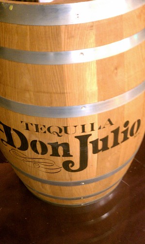 Tequila barrel at Vitamin T in Phoenix