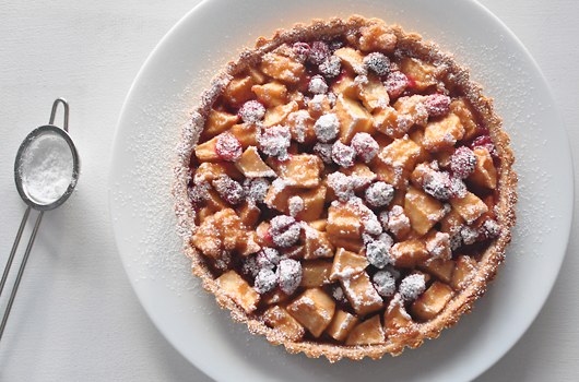Dolcetto Confections: Apple-Cranberry Tart