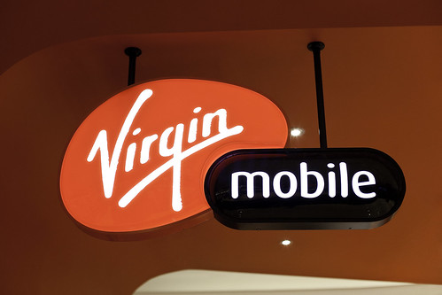 virgin mobile logo. Virgin Mobile logo