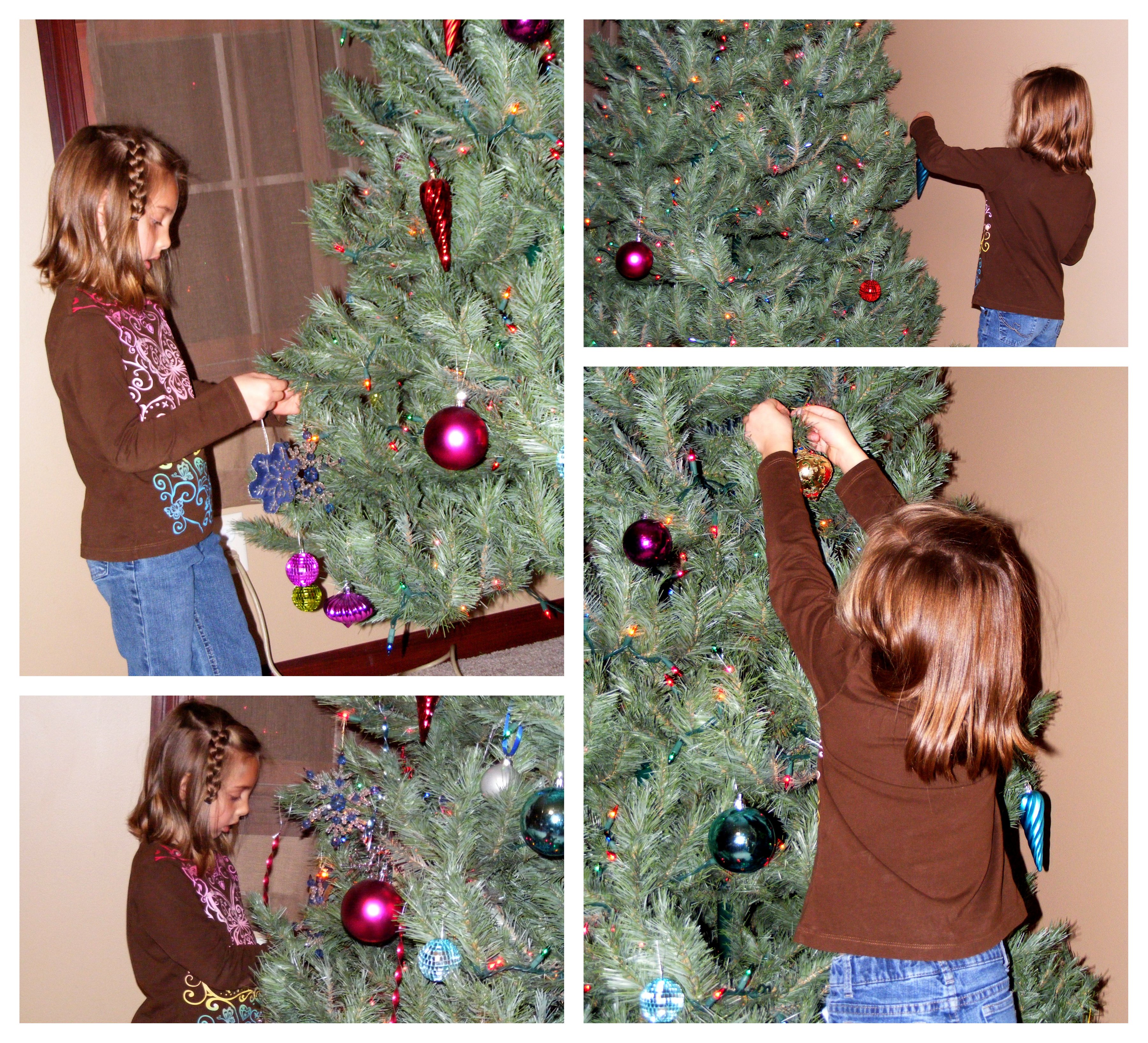Grace christmas collage